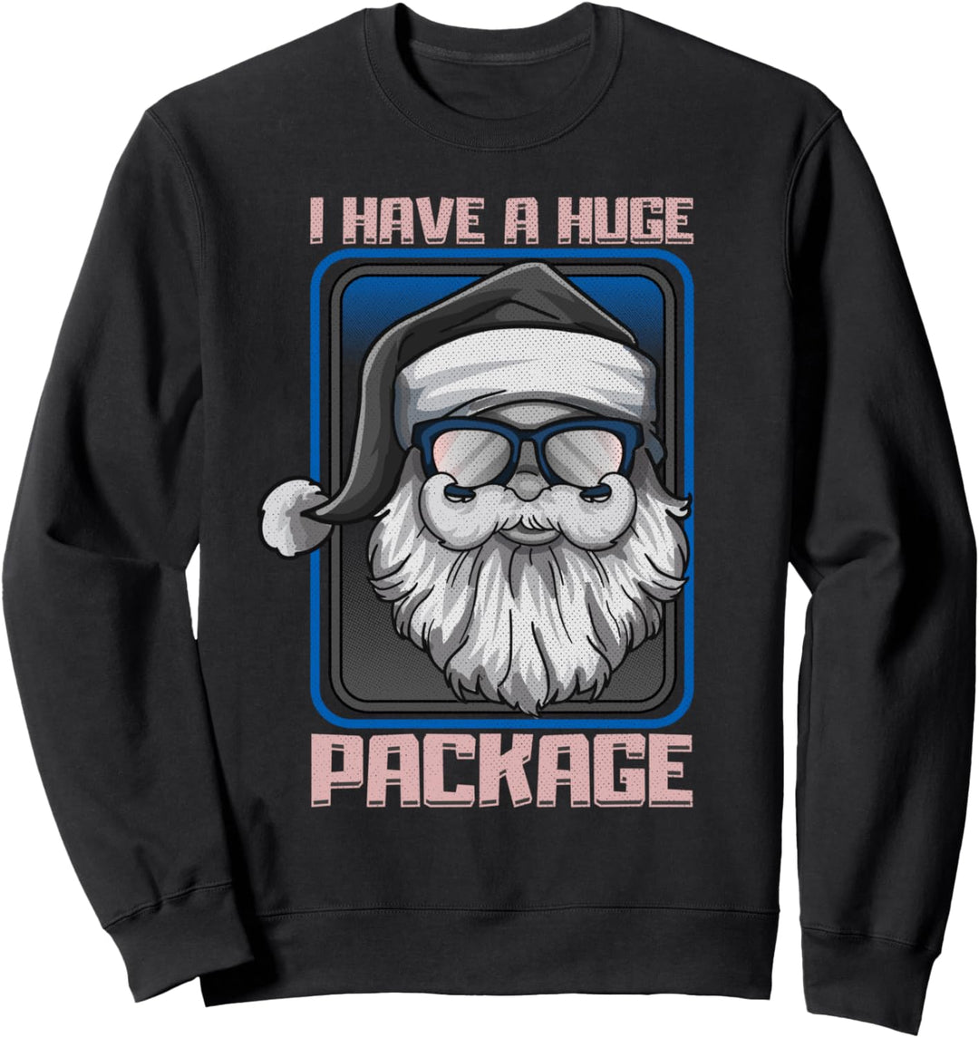 Ich habe ein riesiges Paket Santa Weihnachten Vintage Sweatshirt