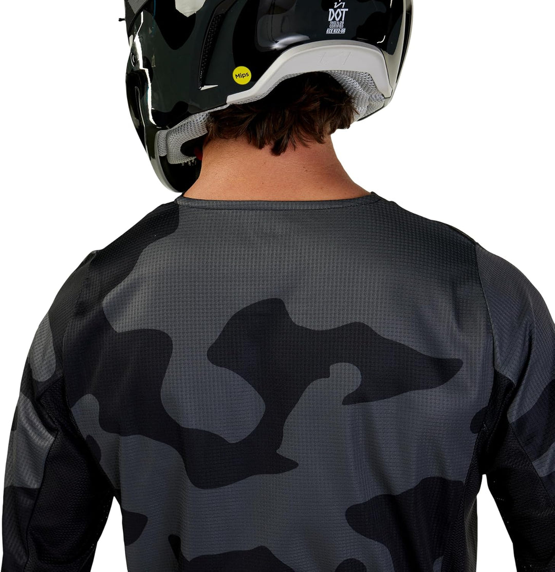 Fox Racing Men's 180 Bnkr Motocross Jersey Schwarz M, Schwarz M