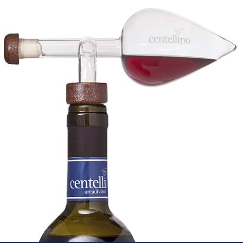 Centellino Areadivino Wein Luftsprudler und Dekanter für Wein 125 ml