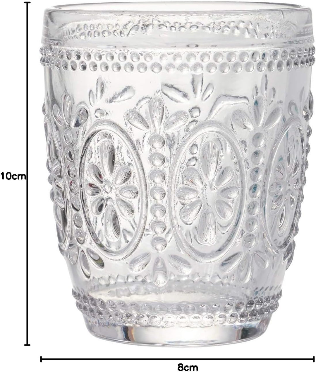 Villa d'Este Home Tivoli Imperial 5907933 Wassergläser, transparent, 295 ml, 6 Stück