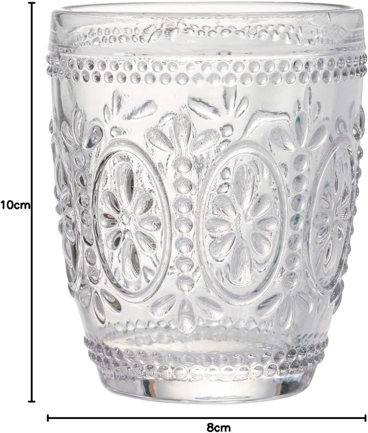 Villa d'Este Home Tivoli Imperial 5907933 Wassergläser, transparent, 295 ml, 6 Stück