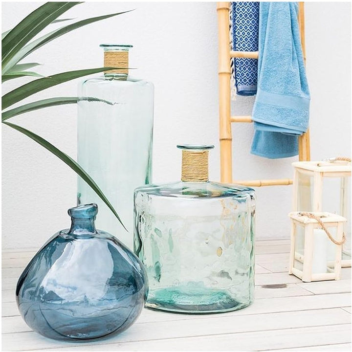 Vase - recyceltes Glas - H75 cm - Transparent - Atmosphera créateur d'intérieur Durchsichtig, Durchs