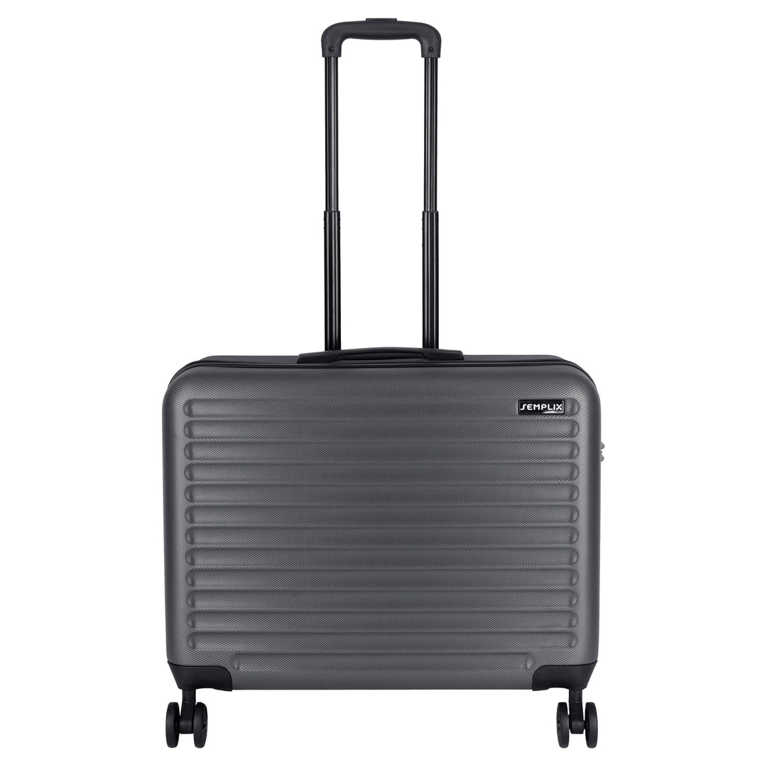 SEMPLIX Nähmaschinentrolley (M/stahlgrau/Hartschale)