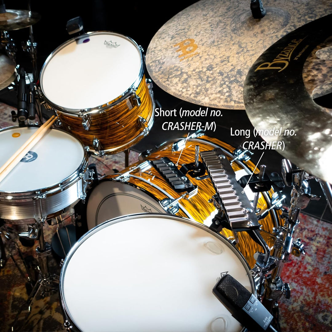 Meinl Percussion CRASHER Turbo Crasher, silber/schwarz