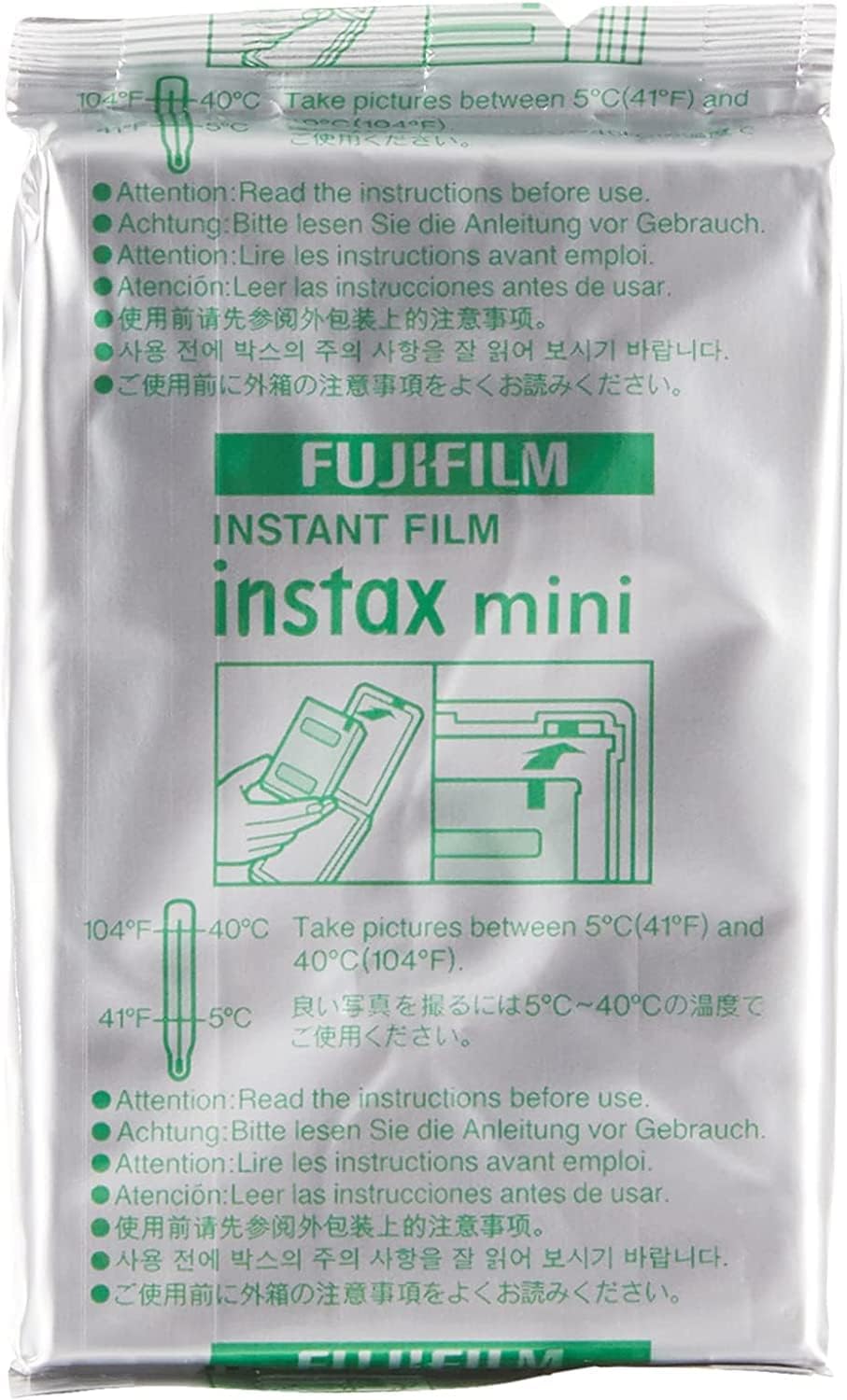 Fujifilm Instax Mini 100 Sofortbildfilm für Fuji 7s 8 25 50s 90 300 Sofortbildkamera, Share SP-1 Wei