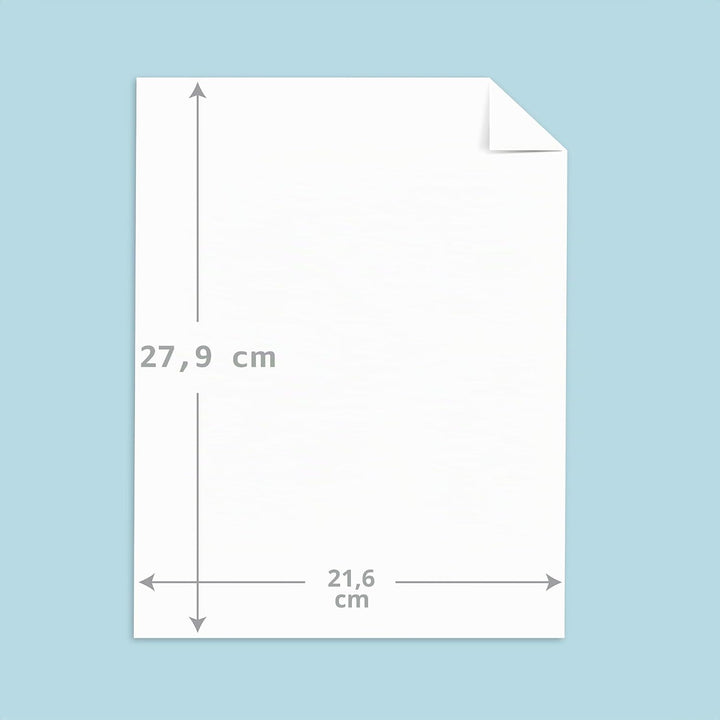 Neenah Index-Karton, 21,6 x 27,9 cm, 40,8 kg/163 g/m², weiss, leicht, 94 Helligkeit, 300 Blatt (9143