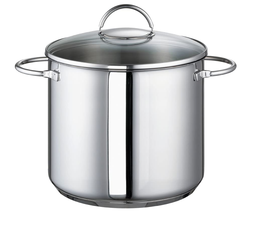 Rohe Germany Ravenna Suppentopf, Edelstahl, Silber, 24 cm, 24 cm