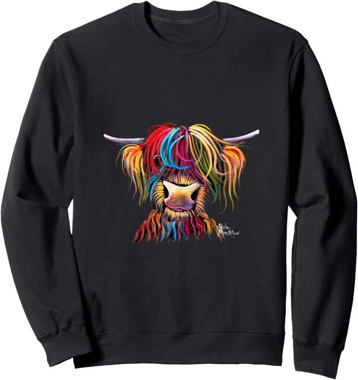 " NeLLY " mit Highland-Kuh-Aufdruck Sweatshirt
