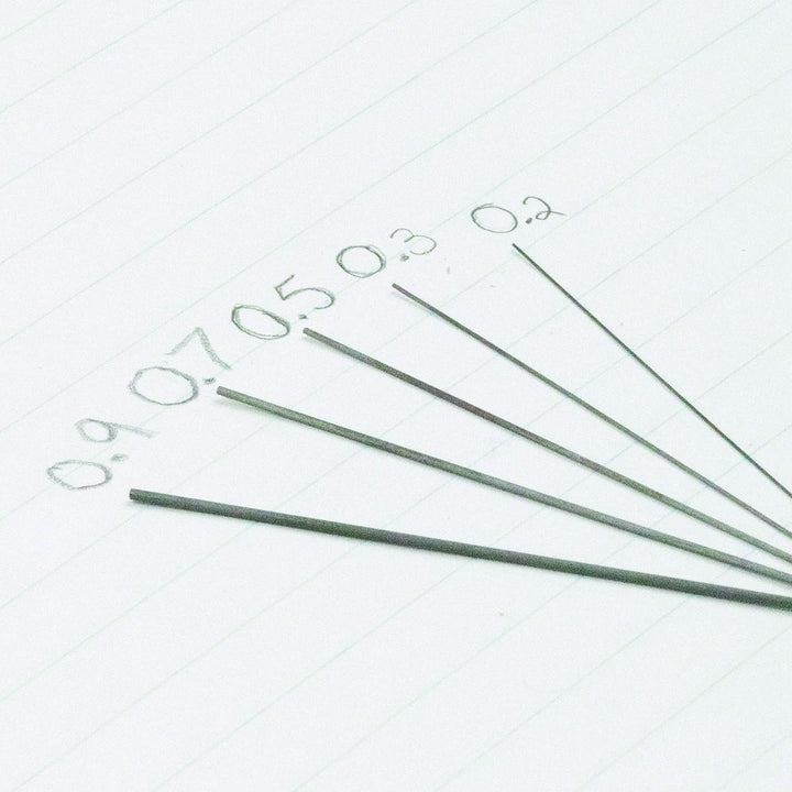 Pentel Super Hi-Polymer c502-b 0,2 mm Blei Refill (12 Stück) 0,2 mm, 2 B, 0,2 mm, 2 B