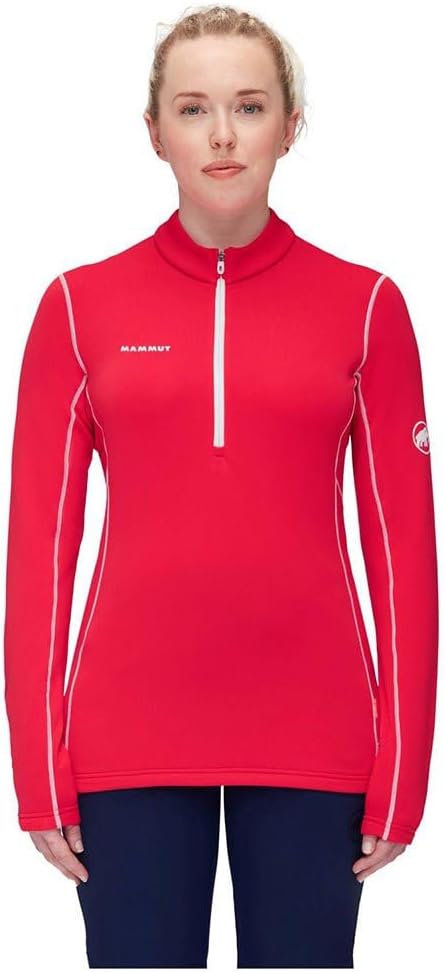 Mammut Damen Aenergy Ml Half Zip Pull Women Wander-Shirt (1er Pack) XS Azalea, XS Azalea