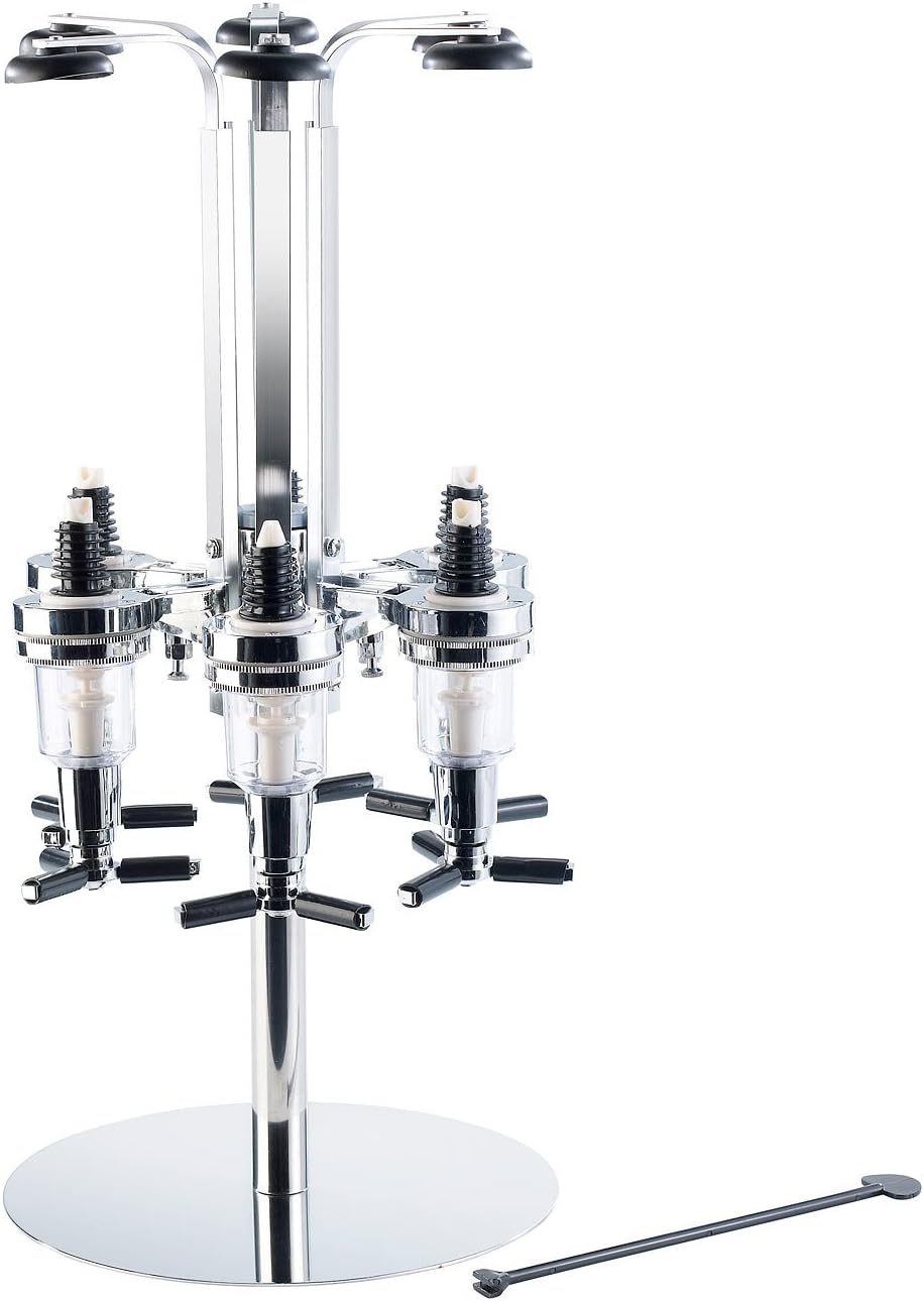 infactory Bar Buttler: Flaschenhalter"Bar Butler" 4-fach