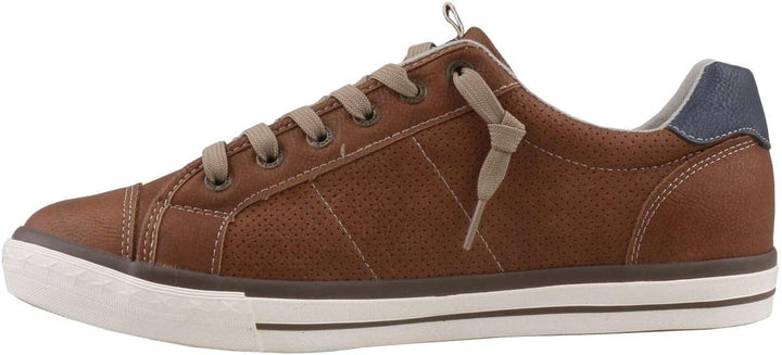 MUSTANG Herren 4072-308 Slip On Sneaker 41 EU Cognac, 41 EU Cognac