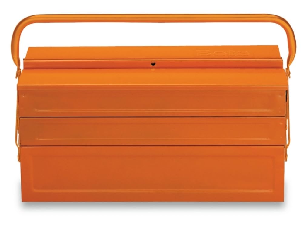 Beta C20 - Werkzeugkasten, ausklappbar, mit fünf Fächern, aus Stahlblech