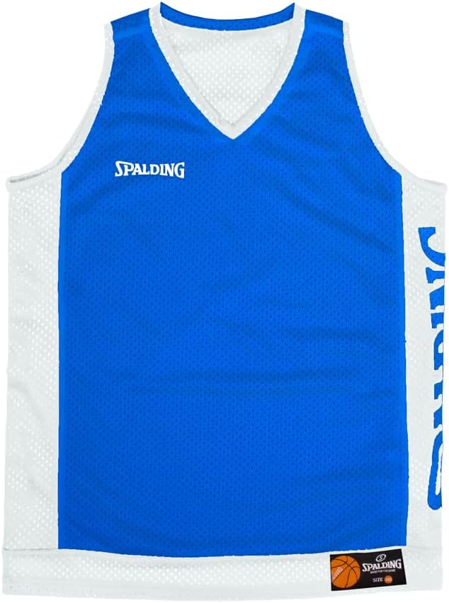 Spalding - Wende-Tank-Top - Basketball-Top - Blau/Weiss - Grösse M - Sportbekleidung - Basketball
