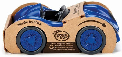 Green Toys 8671479 Rennwagen blau, Spielzeugauto, nachhaltiges Spielfahrzeug für Kinder ab 12 Monate