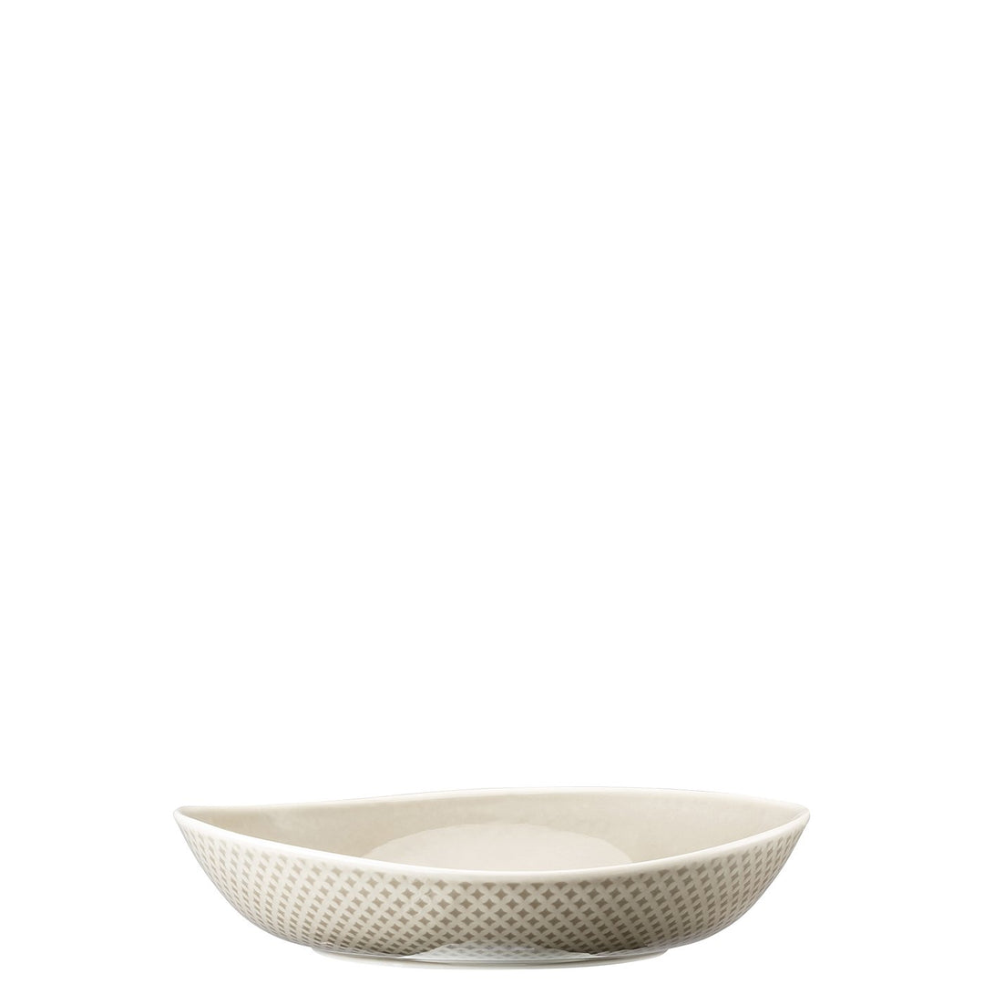 Rosenthal Junto Pearl Grey Teller tief 22 cm (Relief nur aussen)