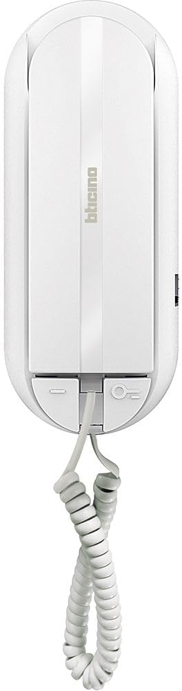 BTicino 366811 Gegensprechanlage mit 1 Hörer, 2 Kabel Einfamilie, Einfamilie