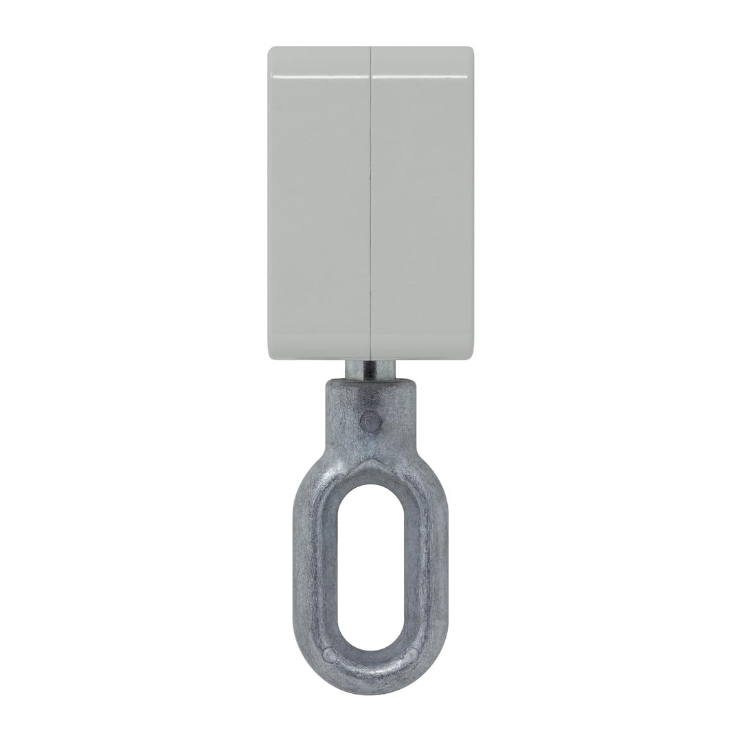 DIWARO.® | Schneckengetriebe für Markisen | Untersetzung 7:1 | RAL 7035 (lichtgrau) | 13mm Innenvier