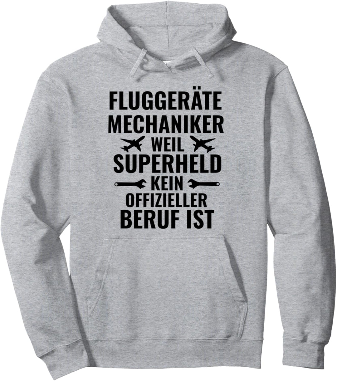 Fluggerätemechaniker Motiv Luftfahrt Triebwerk Mechaniker Pullover Hoodie