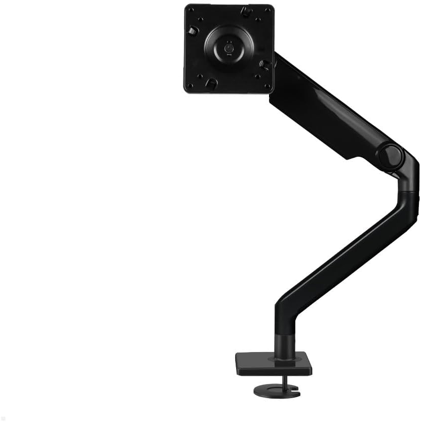Humanscale M2.1 Monitor Tischhalterung schräg mit Durchschraubbefestigung (schwarz)