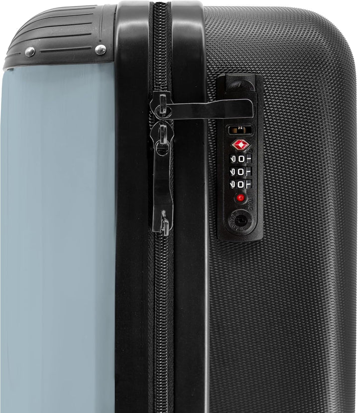 NoBoringSuitcases.com® Kinderkoffer Jungen - Koffer Kinder - Hartschalenkoffer Feuerwehr - Koffer Bl