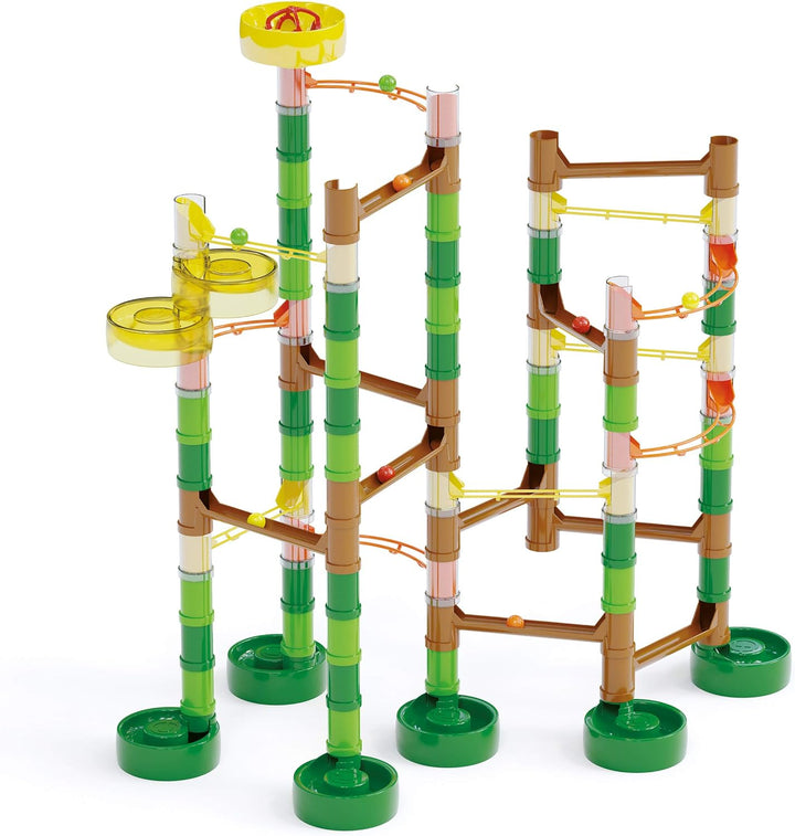 Quercetti - Migoga Jungle Super, Bauspiel, Murmelbahn