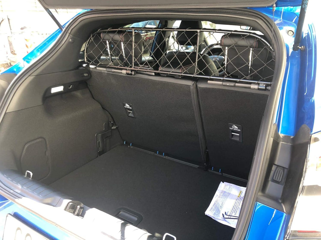 ERGOTECH Trennnetz Trenngitter für Ford Puma RDA65-XXS8, für Hunde und Gepäck. Sicher, komfortabel f