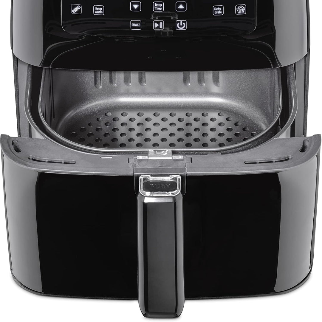 CASO AF 600 XL - grosse Heissluftfritteuse mit 6L Korbvolumen, 12 Automatik-Programme, Sensor-Touch