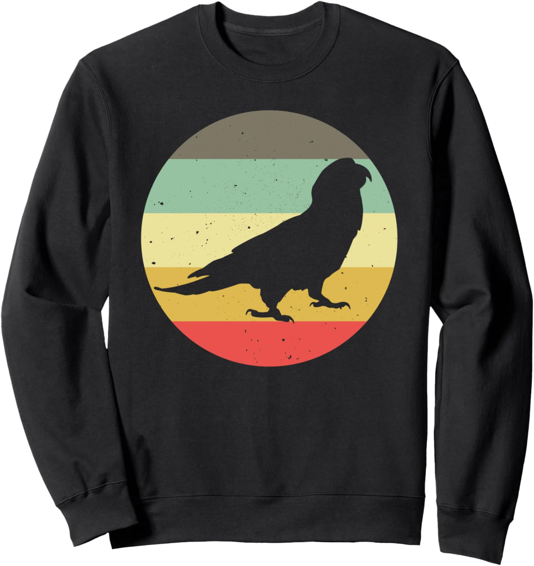 Retro Papagei Vogel Haustier - Vintage Papagei Sweatshirt