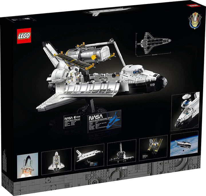 LEGO Icons NASA-Spaceshuttle "Discovery" Raumschiff, Rakete, Set für Erwachsene 10283 Single, Single