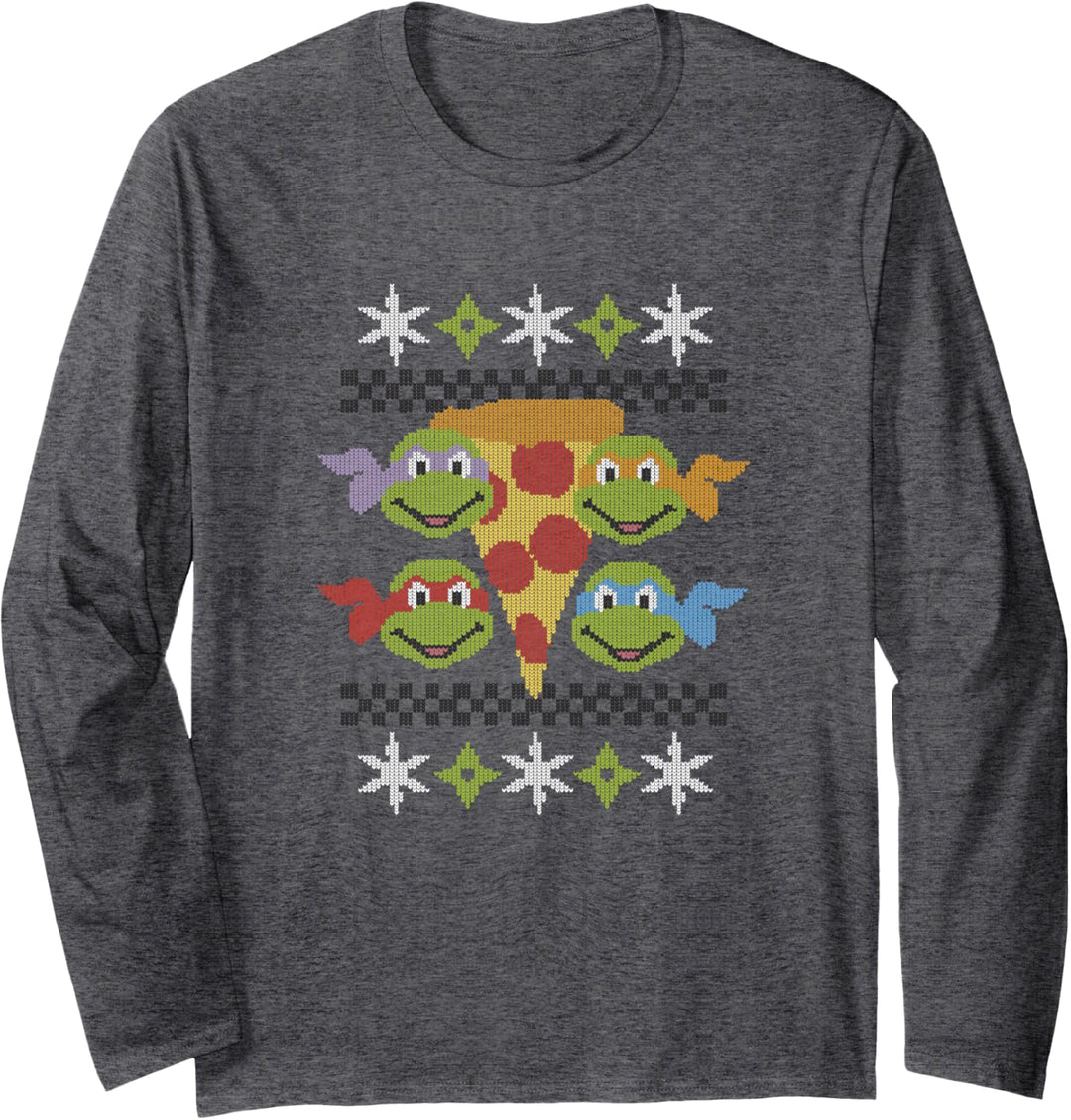 Teenage Mutant Ninja Turtles Holiday Pizza Langarmshirt