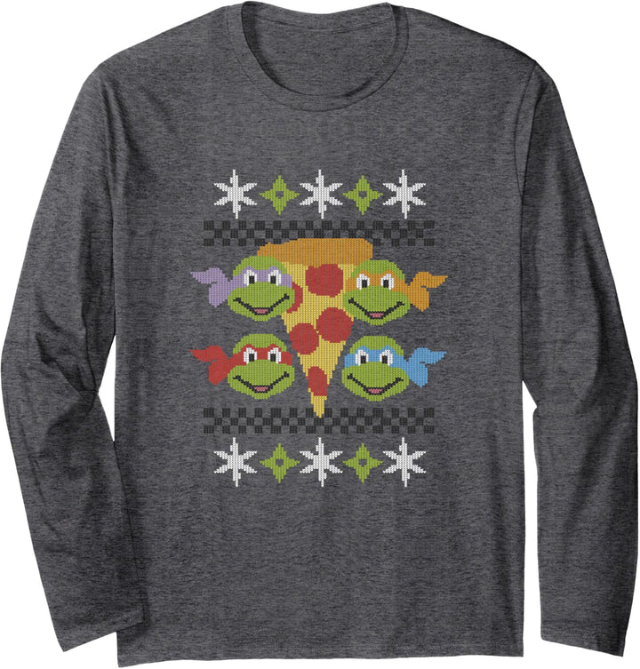 Teenage Mutant Ninja Turtles Holiday Pizza Langarmshirt