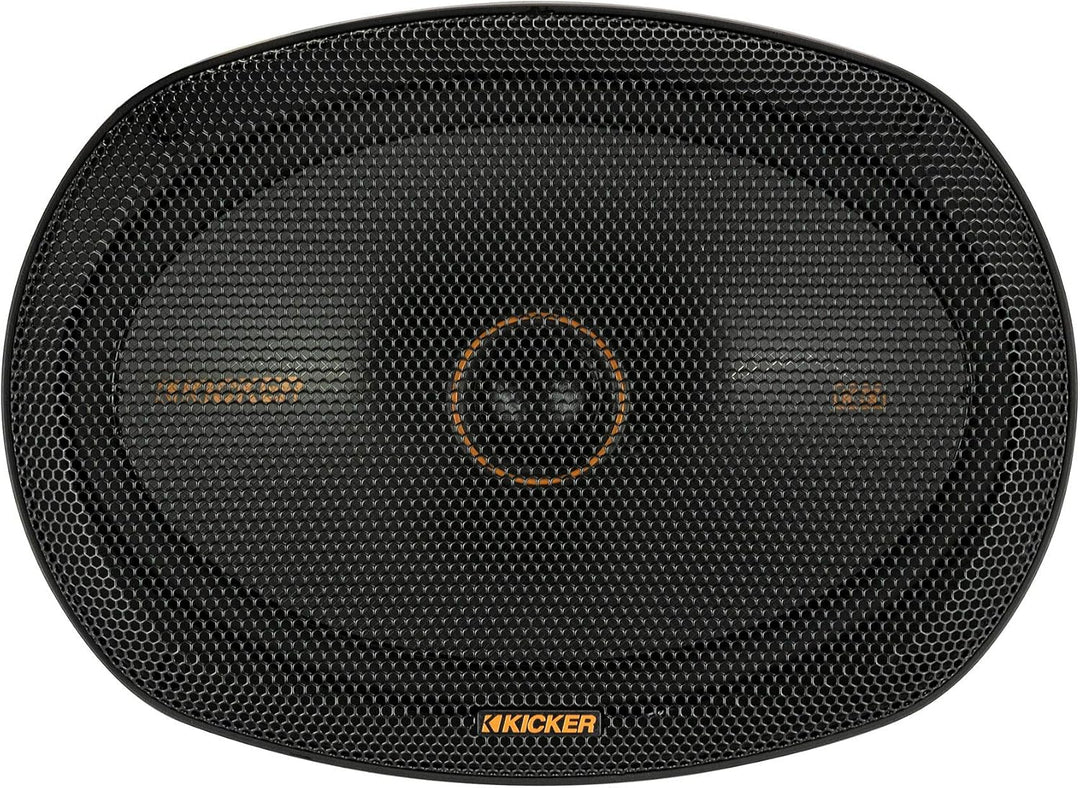 KICKER KSC6904 (KSC6904-47) - 15x23cm (6x9 Zoll) 2-Wege-Lautsprecher mit 300 Watt (RMS: 150 Watt) Nu