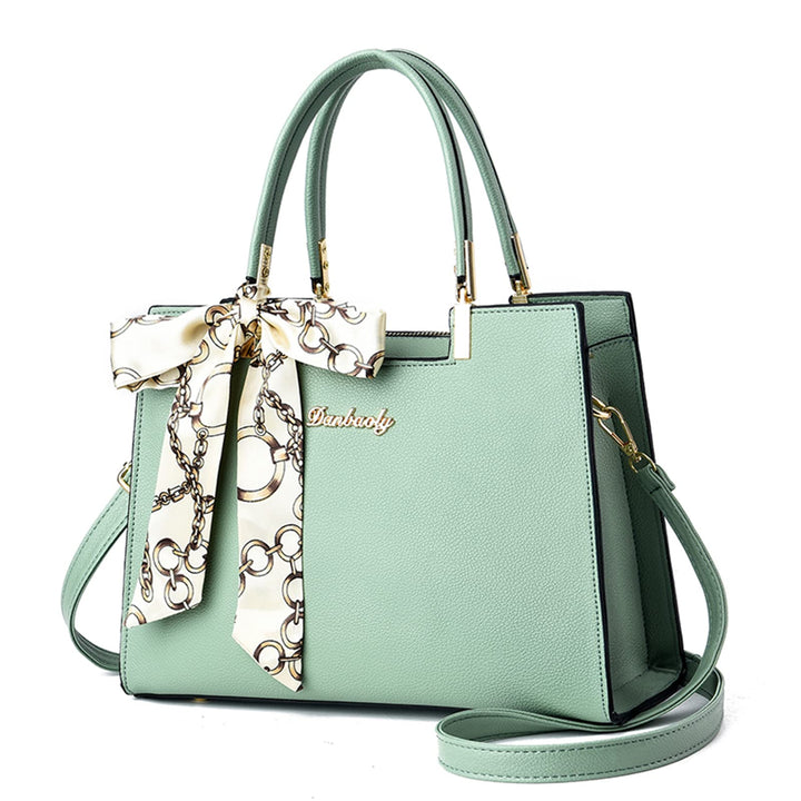 FANDARE Damen Handtasche Grosse Henkeltaschen Elegante Schultertasche Umhängetaschen PU-Leder Tote B
