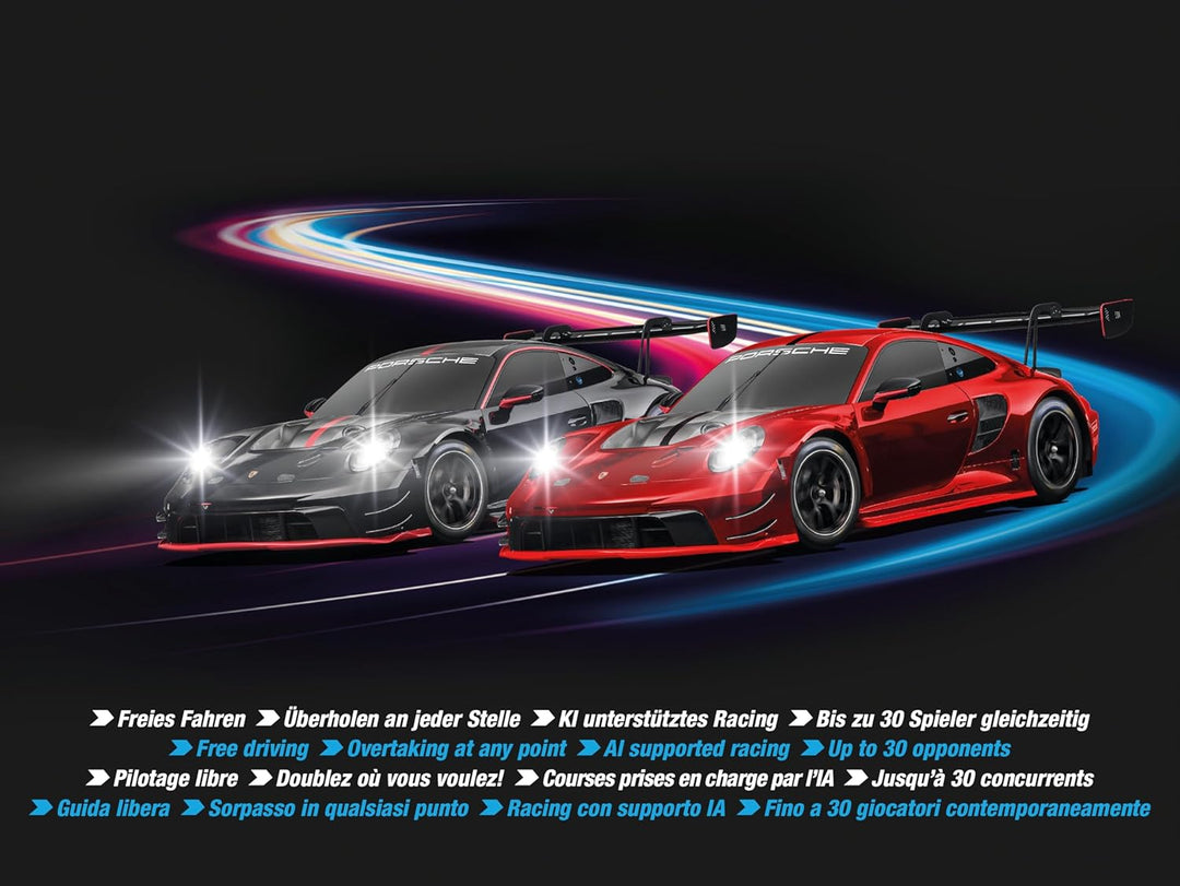 Carrera HYBRID Devil Drivers, Rennspass der neuen Generation, Legendäre Rennboliden Porsche 911 GT3