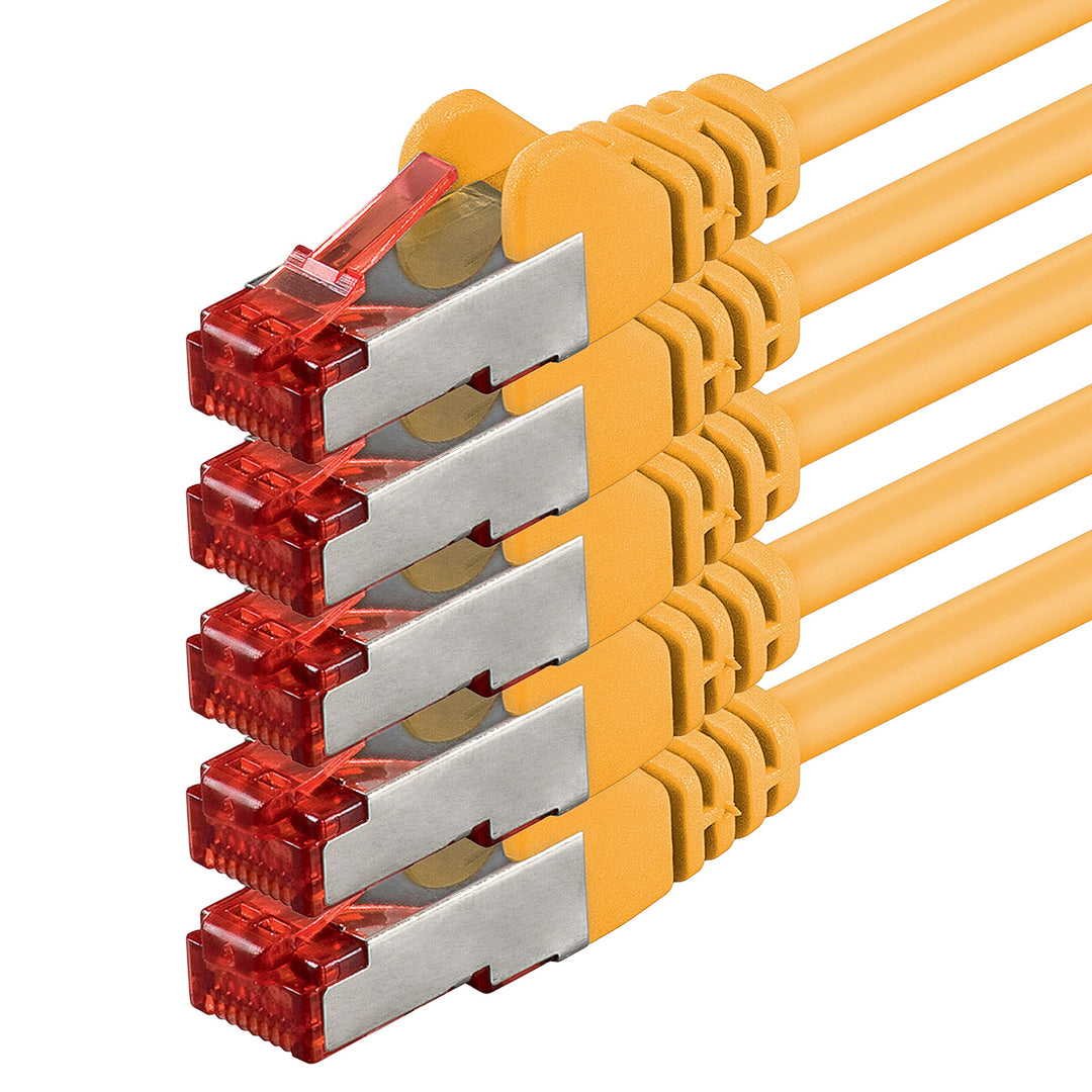1aTTack.de 88304 - 7,5m - CAT6 Netzwerkkabel CAT.6 Patchkabel (PoE) Ethernetkabel SFTP PIMF 1000 Mbi