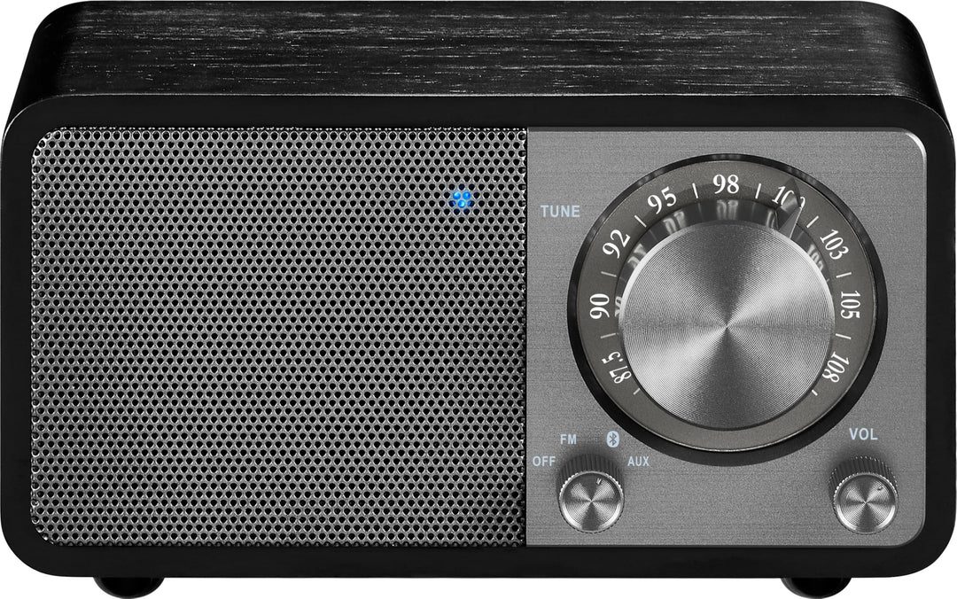 SANGEAN WR-7 Plus (2. Generation) – Kompaktes Retro Radio mit Bluetooth Lautsprecher, FM-Empfang, in