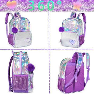 HTgroce Rucksack Mädchen Durchsichtig Rucksack Transparent Plastic schultascheTransparent Waterproof