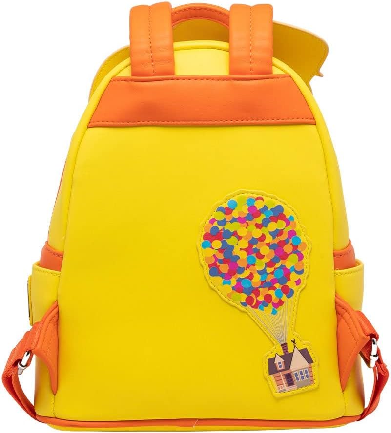 Loungefly Disney Pixar Up Russell Cosplay Damen Mini Rucksack Geldbörse, Mehrfarbig, Einheitsgrösse,