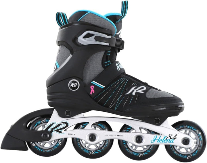K2 Skates Damen Inline Skates HELENA 84, black - blue, 30D0372 EU: 35 (UK: 2.5 / US: 5) black - blue