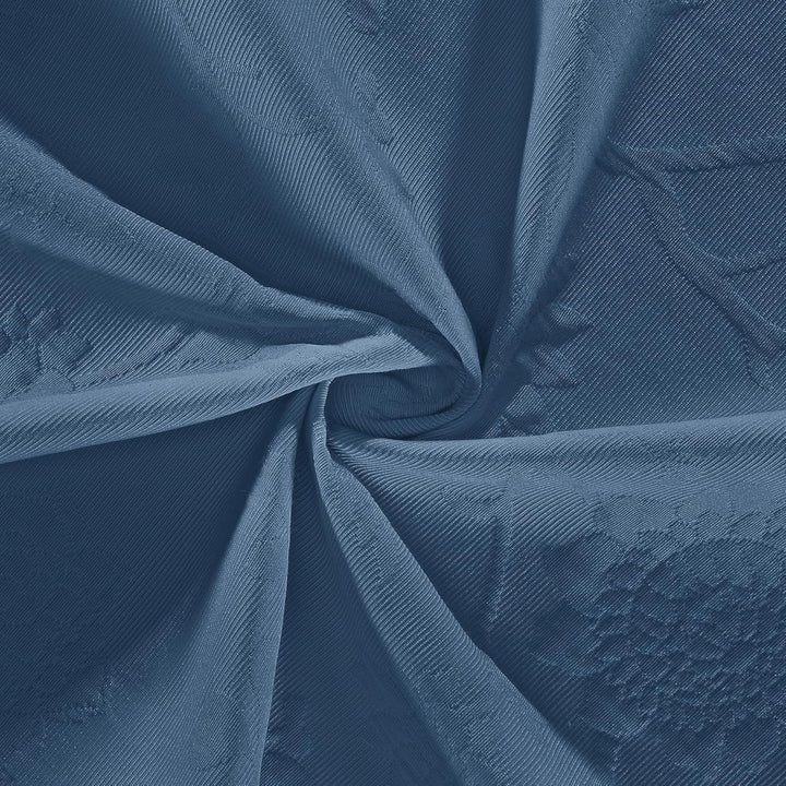 Erwin Müller Tischwäsche, Tischdecke mit Jaquardmuster, Serie Arnsberg blau Grösse 130x200 cm - Robu