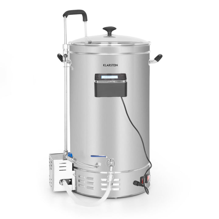 Klarstein Brauheld Pro - Bierbrauset, Maischekessel zum Bier Brauen, Bierbrauanlage, Bier-Selbstbrau