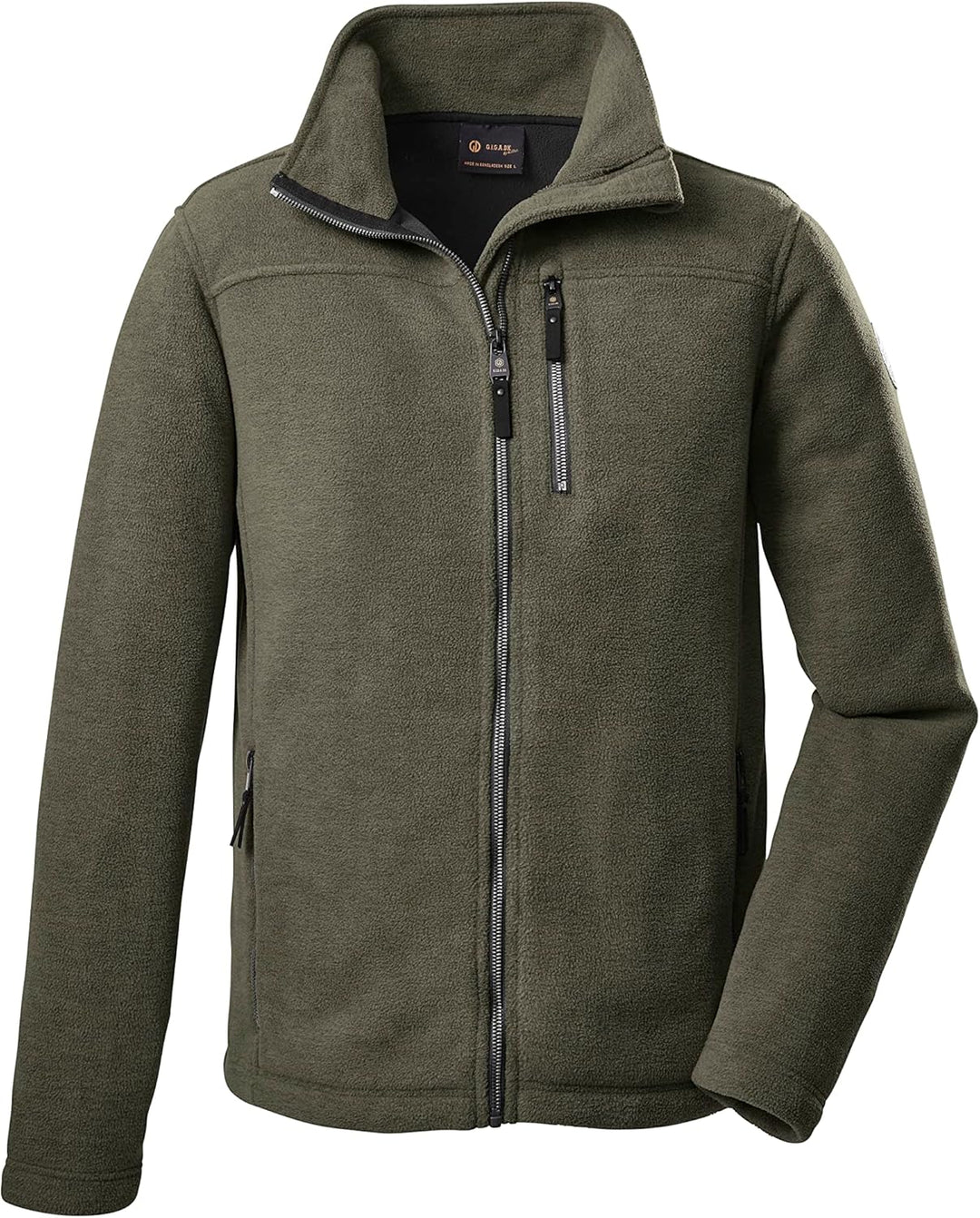 G.I.G.A. DX Herren Gw 17 Mn Kntflc Jckt Casual Fleecejacke L oliv, L oliv