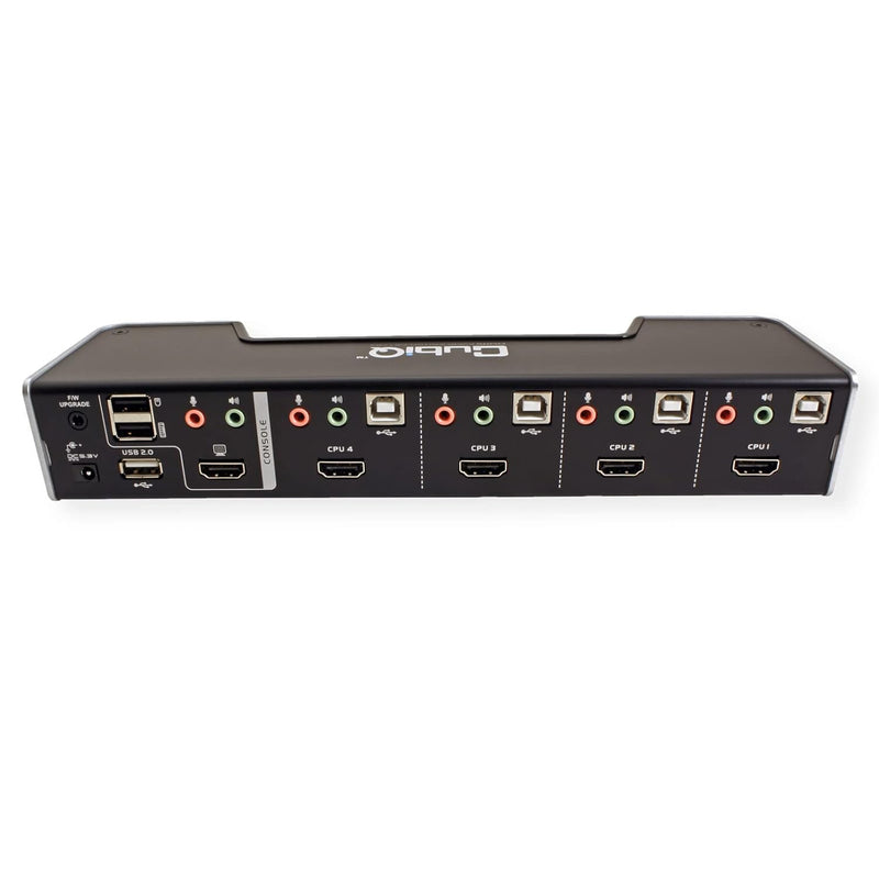 Aten CS1794 KVMP 4-fach Switch (4-polig, 4x HDMI, 4x USB), Silber