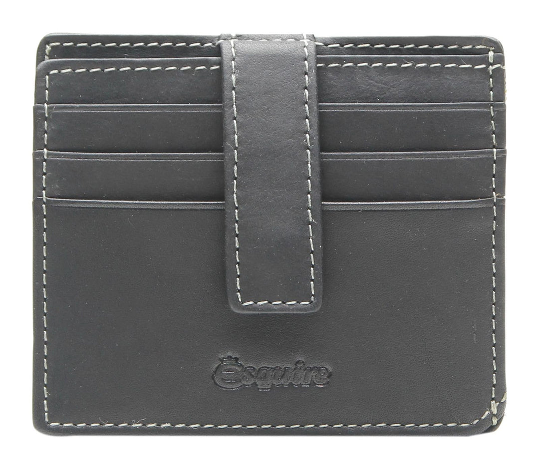 Esquire Oslo Kreditkartenetui RFID Leder 10 cm Schwarz Einheitsgrösse, Schwarz Einheitsgrösse