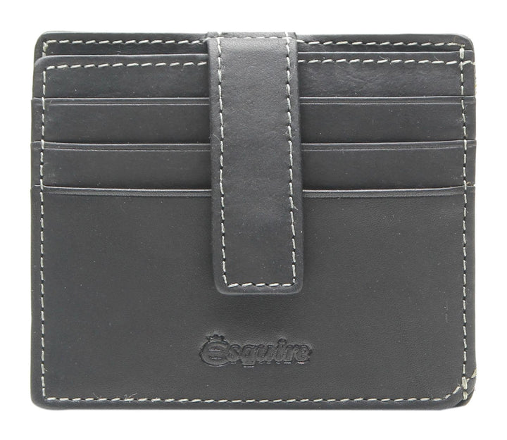 Esquire Oslo Kreditkartenetui RFID Leder 10 cm Schwarz Einheitsgrösse, Schwarz Einheitsgrösse