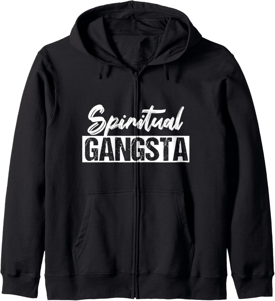 New Age Spiritualität Yoga Gangster Erleuchtetes Zen Kapuzenjacke