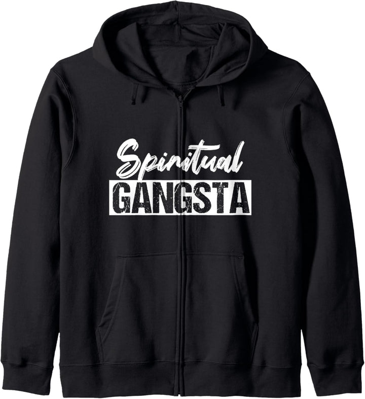 New Age Spiritualität Yoga Gangster Erleuchtetes Zen Kapuzenjacke