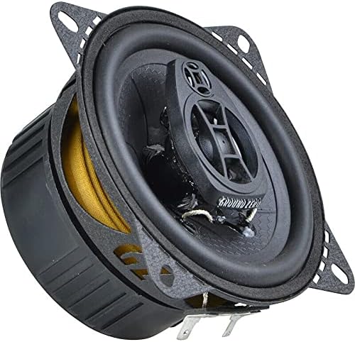 Ground Zero GZIF 4.0-10 cm 2-Wege-Lautsprecher mit 100 Watt (RMS: 60 Watt)