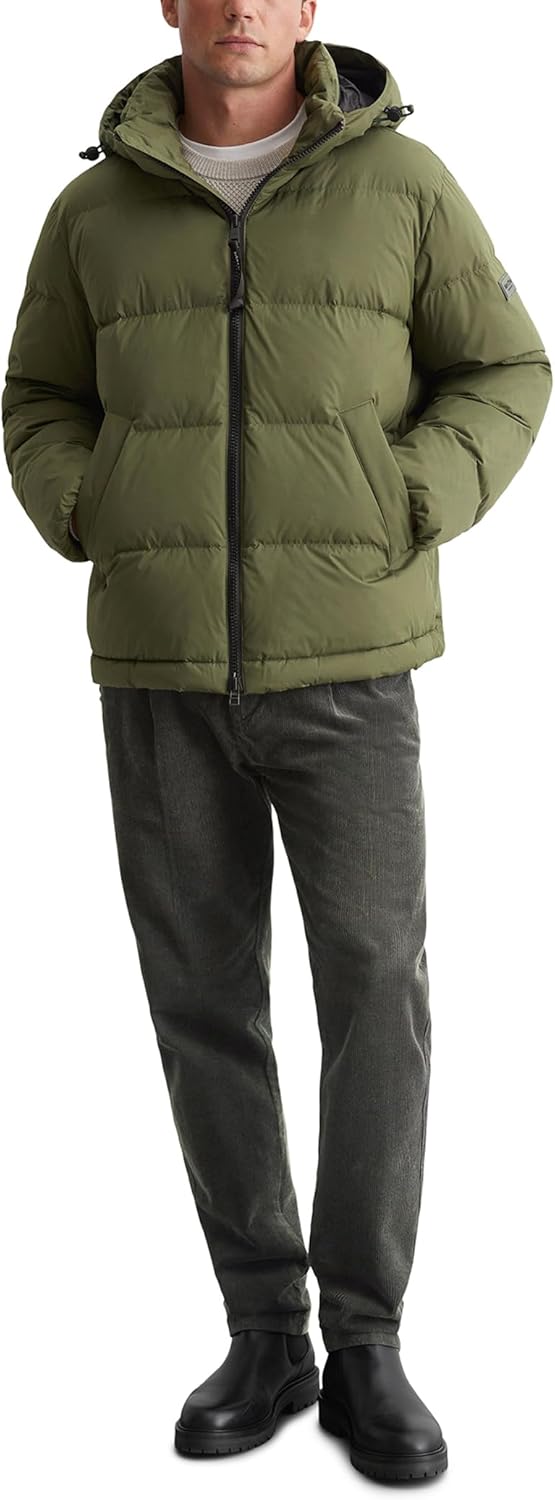 Marc O'Polo Herren Daunenjacke mit Kragen gefüttert S 495, S 495
